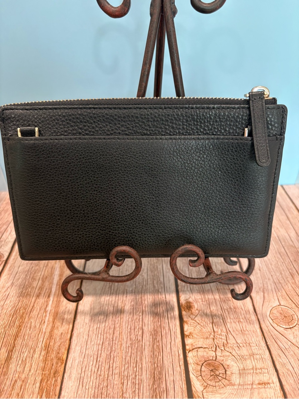 ♠️ kate spade Leila Black Pebbled Leather Crossbody♠️ *without strap - Picture 3 of 11